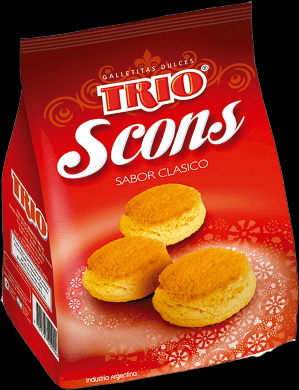 3019 GALLETA TRIO SCONS X 200 G - Imagen 1