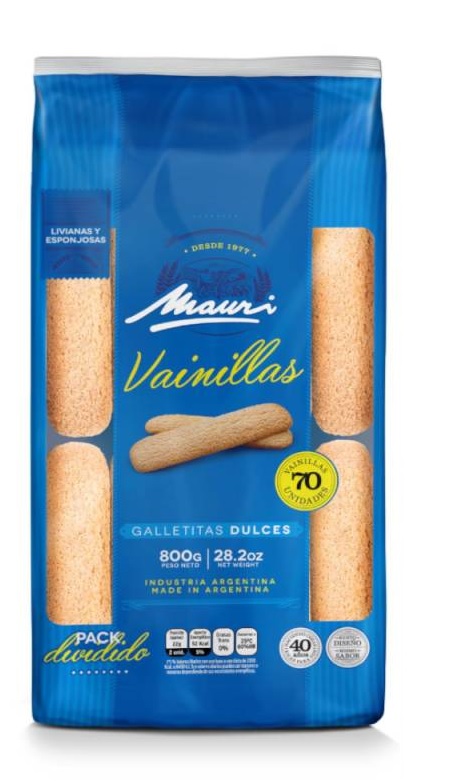 3056 GALLETA VAINILLA X 320 G - Imagen 1