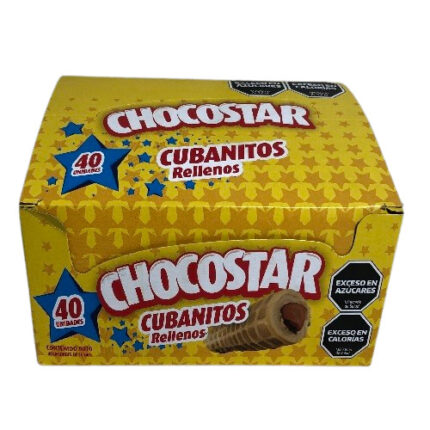 CUBANITO CHOCOSTAR X 40 U
