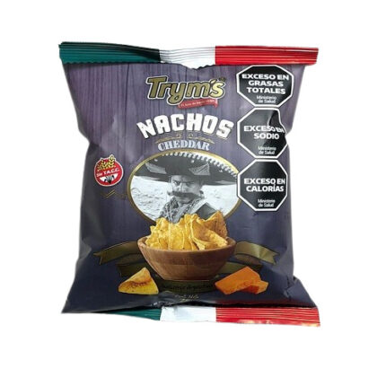 COPETIN NACHOS TRYMS CHEDDAR 75 G