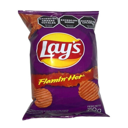 COPETIN LAYS FLAMIN HOT X 70 G