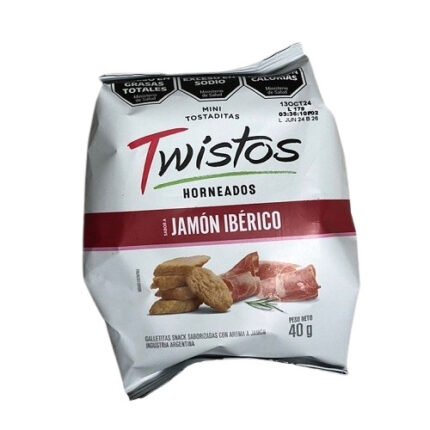 COPETIN TWISTOS JAMON X 40 G