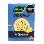 CALDO ALICANTE EN POLVO 4 QUESOS X 12 U
