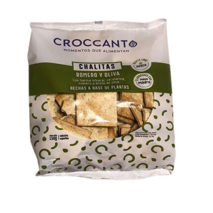 GALLETA CHALITAS OLIVA Y ROMERO X 150 G