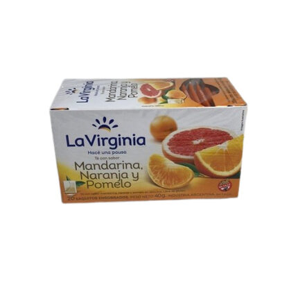 TE LA VIRGINIA MANDARINA, NARANJA Y POMELO X 20 U