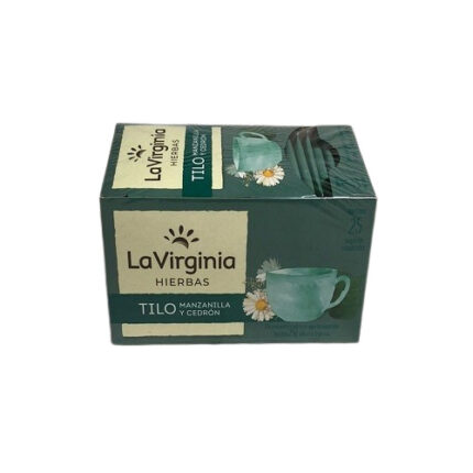 TE LA VIRGINIA MANZANILLA CEDRON X 25 U