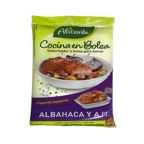 6768 BOLSA ALICANTE ALBHACA/AJO X 10 U - Imagen 1