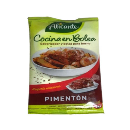 BOLSA ALICANTE PIMENTON X 10 U