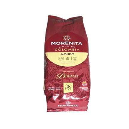 CAFE LA MORENITA MOLIDO COLMBIANO X 500 G