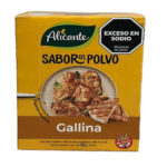CALDO ALICANTE EN POLVO GALLINA X 12 U