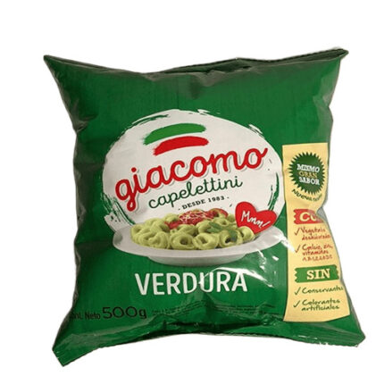 FIDEO GIACOMO VERDURA X 500 G