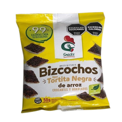 BIZCOCHOS GALLO SALADO X 50 G.