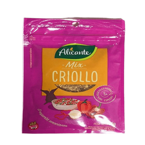 5704 CONDIMENTO X 25 G MIX CRIOLLO - Imagen 1