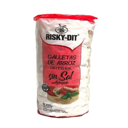DISCO ARROZ RISKY-DIT SIN SAL X 100 G