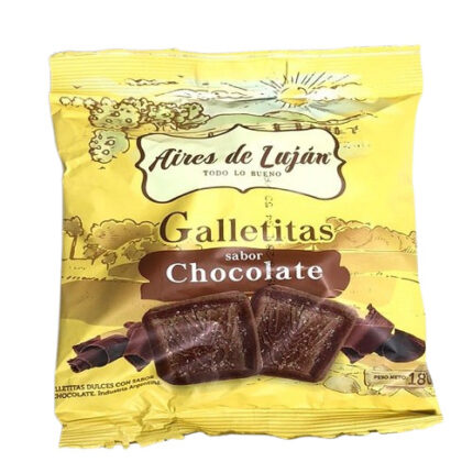 GALLETAS AIRES DE LUJAN CHOCOLATES X 180 G