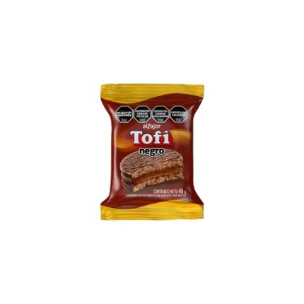 ALFAJOR TOFI NEGRO X46G