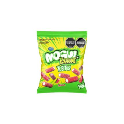 CARA MOGUL TUBITOS EXT. FRUTILLA X 500G.