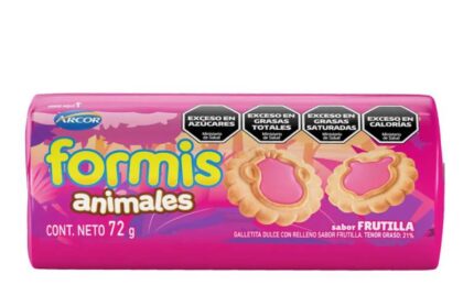 GALLETA FORMIS FRUTILLA X 72 G.
