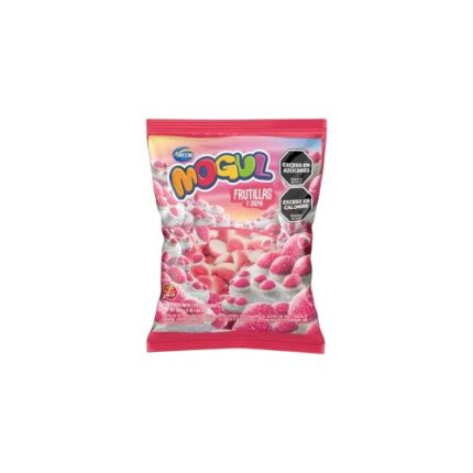 CARAMELO GOMA MOGUL 500 G. FRUTILLA/CREMA