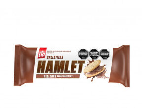 8240 GALLETA HAMLET RELLENO CHOCOLATE X 152 G. - Imagen 1
