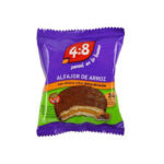ALFAJOR 4:8 ARROZ CON DDL NEGRO X 24 G.