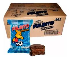 169 ALFAJOR FULBITO CHOCOLATE X 40 U. - Imagen 1