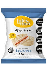 ALFAJOR LULEMUU BLANCO RELLENO DDL X 12 U.
