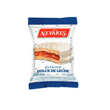 ALFAJOR NEVARES BLANCO 40 X 40 G.