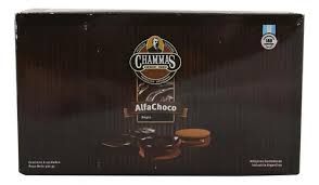 ALFAJOR CHAMMAS NEGRO X 6 U.