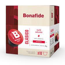 9492 CAFE BONAFIDE CAPS CLASICOS X 10 U. - Imagen 1