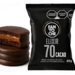 ALFAJOR FANTOCHE ELIXIR 70% CACAO. 12 U. X 70 G