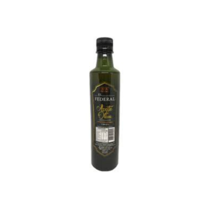 ACEITE EL FEDERAL OLIVA X 500 ML