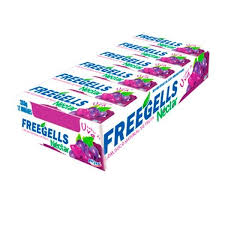 10042 CARAMELOS FREEGELLS UVA X 12 U. - Imagen 1