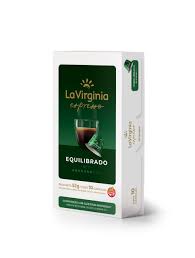 731 CAFE LA VIRGINIA CAPSULA EQUILIBRADO X 10 U. - Imagen 1