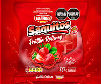 CARAMELOS RELLENO FRUTAL FRUTILLA X 454 G.