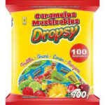 CARAMELOS MASTICABLES DROPSY FRUTAL X 700 G.
