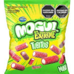 CARAMELOS MOGUL TUBITOS EXTREME FRUTILLA X 500 G.