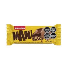 CHOCOLATE BONAFIDE CON MANI X 30 G.