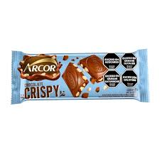 10277 CHOCOLATE ARCOR X 80 G. CRISPY - Imagen 1