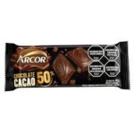 CHOCOLATE ARCOR X 80 G. CHOCOLATE CACAO 50%