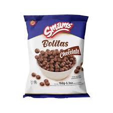 CEREAL SMAMS BOLITA CHOCOLATE X 150 G.