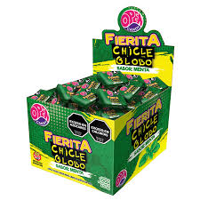 CHICLE FIERITA MENTA X 100 U.