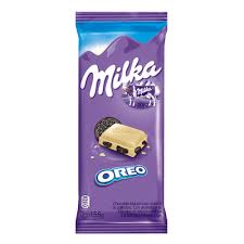 CHOCOLATE MILKA X 155 G. BLANCO/OREO
