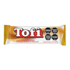1686 CHOCOLATE TOFI BLANCO X 27 G. - Imagen 1