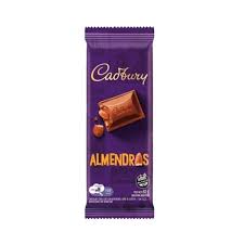 5716 CHOCOLATE CADBURY ALMENDRAS X 82 G. - Imagen 1