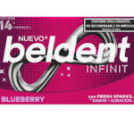 CHICLE BELDENT INFINIT BLUEBERRY X 14 U X 26 G.