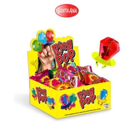 CHUPETIN RING POP TRADICIONAL 24 U