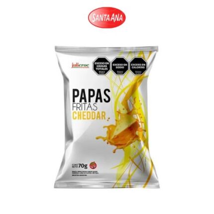 JULICROC PAPA CHEDDAR 70 G.