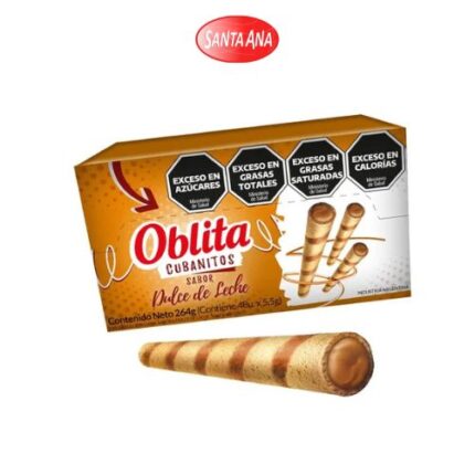 CUBANITO OBLITA DULCE DE LECHE 48 U